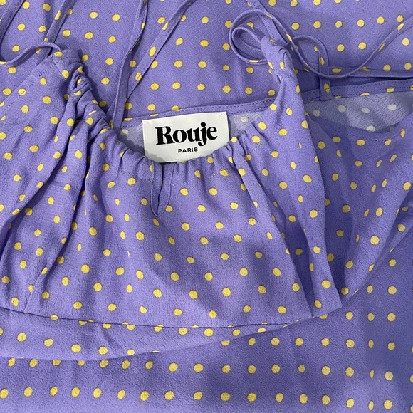 Rouje Dresses & Skirts - Rouje Lavender & Yellow Daria Dress sz 40